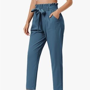 Grace Karin Blue Haze Work paper pants